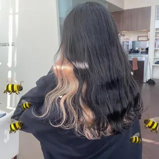 ロング カラー salon village所属・色落ちまで可愛い🧚 心斎橋hikaruのヘアスタイル