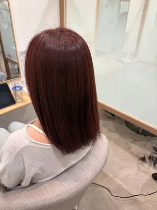 カラー 野川 彩音のヘアスタイル