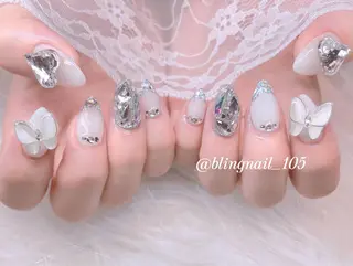 ネイル 23時まで❤︎韓国、 ワンホンネイルのネイルデザイン