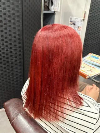 セミロング 水谷 春音のヘアスタイル