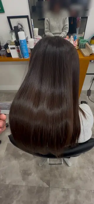 セミロング HAIR COAST【ヘアーコースト】所属・小俣 拓也のヘアスタイル