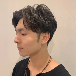 ショート パーマ メンズ 髪質改善period.所属・いしかわまい🎀 髪質改善特価サロンのヘアスタイル