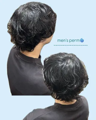 パーマ メンズ さかい しいなのヘアスタイル