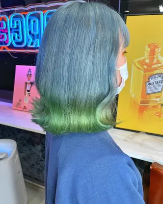 ミディアム カラー force  hair所属・🫧富田 苑実🫧のヘアスタイル