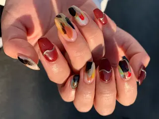 ネイル 鮎川 沙希のネイルデザイン