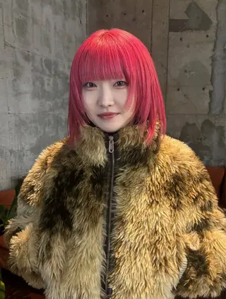 ミディアム sica所属・スタイル撮影 モデル募集momoのヘアスタイル