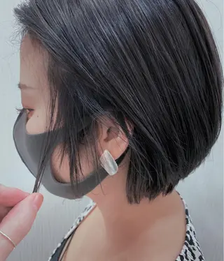 ショート カラー 🌿nudeカラー/ レイヤー/藤原🌿のヘアスタイル