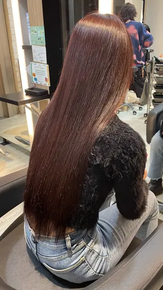 ロング カラー PHENOMENON /韓国Y2K/keiのヘアスタイル