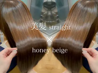 ロング 美髪縮毛矯正🤍 髪質改善/Shinaのヘアスタイル