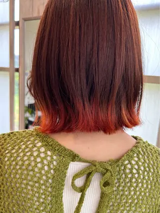 ショート カラー 森 麻衣葉のヘアスタイル