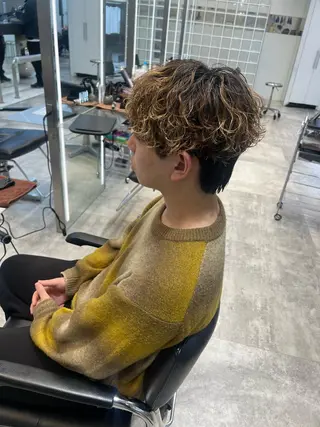 パーマ メンズ fifth PARK所属・fifth PARK HIN★T★のヘアスタイル