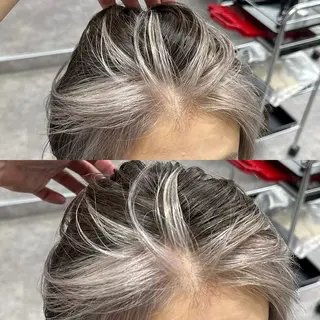 ショート カラー ヘアアレンジ 久米 治仁のヘアスタイル