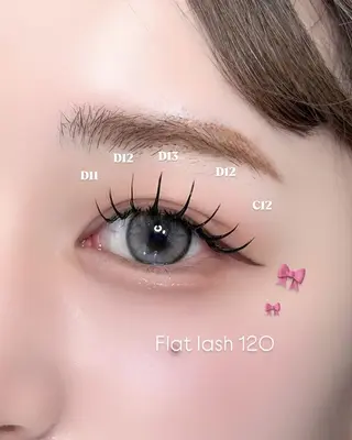 マツエク・マツパ 🎀fein. 渋谷本店‪‪🎀のマツエク・マツパデザイン