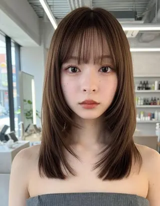 ミディアム MARLE 布施店のヘアスタイル