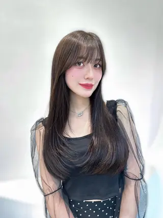 ロング カラー noe所属・ボブ/艶髪/栄/ 名古屋/COCOのヘアスタイル