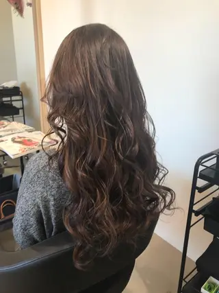 ロング カラー 関口 友行のヘアスタイル