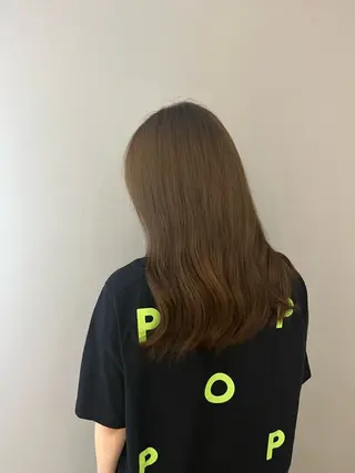 セミロング Grow by NYNY 田代 紀恵のヘアスタイル