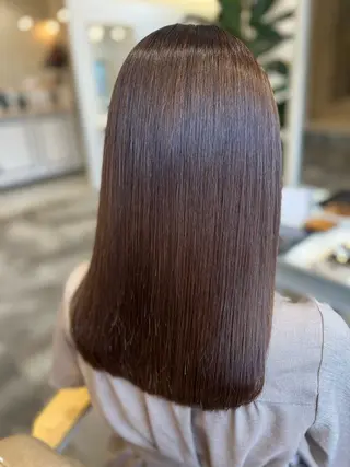 セミロング 髪質改善&トリートメント Loops鷺沼店所属・🌷髪質改善/ 落合 咲弥🌷のヘアスタイル