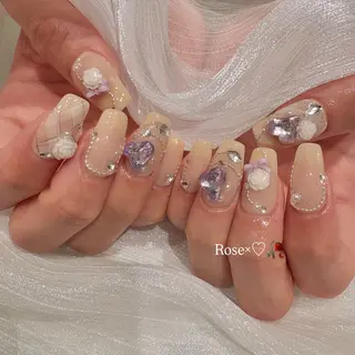 ネイル She nail studio 原宿所属・パラジェル有/ スカルプ/mahoのネイルデザイン