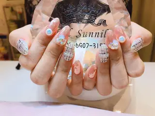 ネイル 長さだし専門店 M2　rikaのネイルデザイン