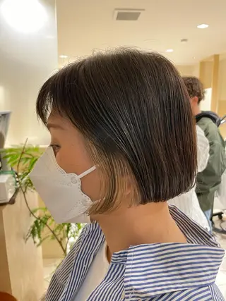 ショート 大石 陽菜のヘアスタイル