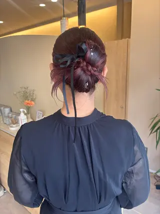 セミロング え りのヘアスタイル