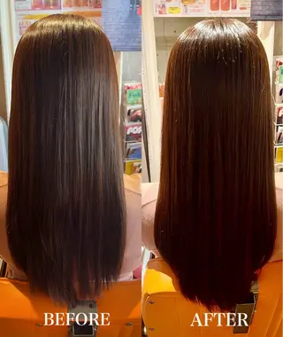 セミロング 岩下 なおとのヘアスタイル