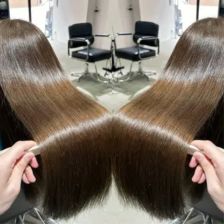 ロング カラー 髪質改善大阪/ 酸性縮毛矯正/ゆうとのヘアスタイル