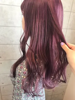 ロング カラー knock【ノック】所属・烏丸韓国ヘア🇰🇷 ayaka🎀のヘアスタイル