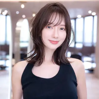 ミディアム driP. by HAVANA原宿所属・原宿/韓国/髪質改善 /レイヤー/ボブのヘアスタイル