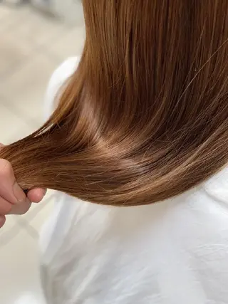 ロング 💎大人ハイライト 💎上杉一也💎のヘアスタイル