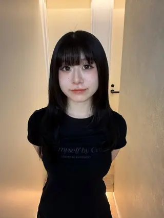 セミロング カラー ハイトーン/デザイン 🪐·˚⌖MIHOのヘアスタイル