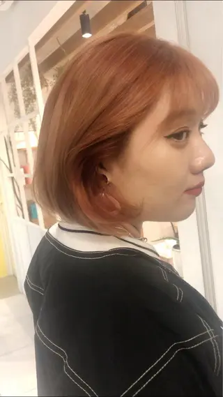 ショート ボブ/縮毛矯正/ レイヤー/塚田のヘアスタイル