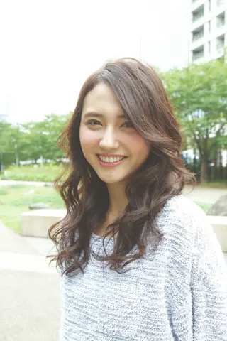 ロング 髪質改善 eclargeKOHのヘアスタイル