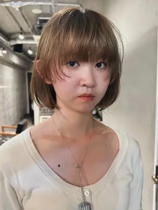 ショート 前野 日奈のヘアスタイル