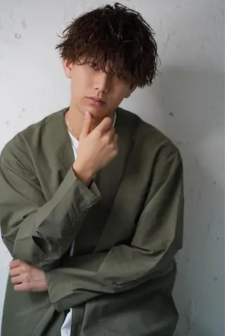ショート メンズ ROMMY.×Homme所属・ミニモ限定‼️ メンズカット✂️のヘアスタイル