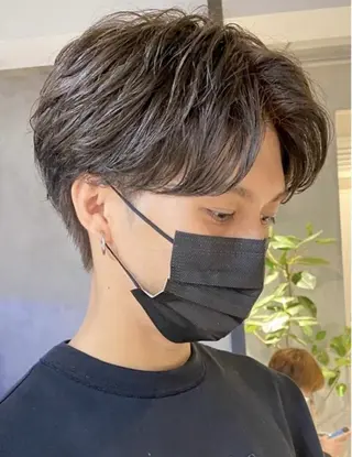 パーマ メンズ メンズ/シャドウ/ 波巻き/kyogoのヘアスタイル