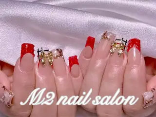 ネイル 長さだし専門店 M2　rikaのネイルデザイン