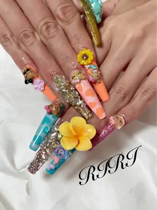 ネイル riri オーナーのネイルデザイン