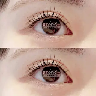 マツエク・マツパ TORCH RIRIのマツエク・マツパデザイン