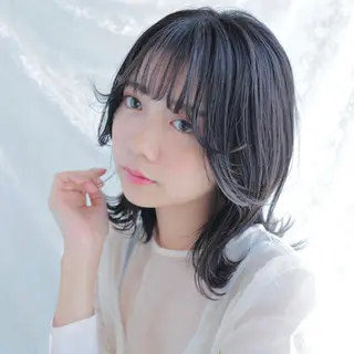ミディアム カラー ヘアアレンジ Plaatje所属・Plaatje💐 ゆずはのヘアスタイル