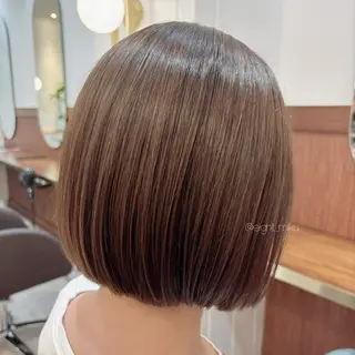 ミディアム miku☁️レイヤー まろやかカラー 名駅のヘアスタイル