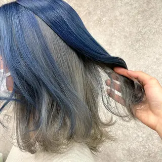 ミディアム カラー ヘアアレンジ 🫧ヒシダアキ /taboo🫧のヘアスタイル