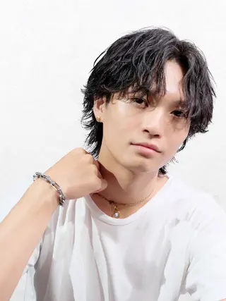 パーマ メンズ become men's hair 栄店所属・メンズパーマ特化型 れいくまのヘアスタイル