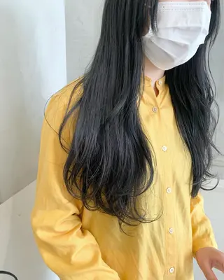 ロング カラー minami🪷 暖色カラーのヘアスタイル