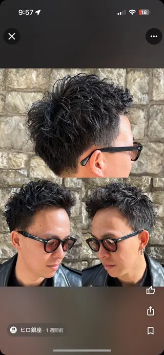 ショート メンズ メンズカット/ マッスルのヘアスタイル