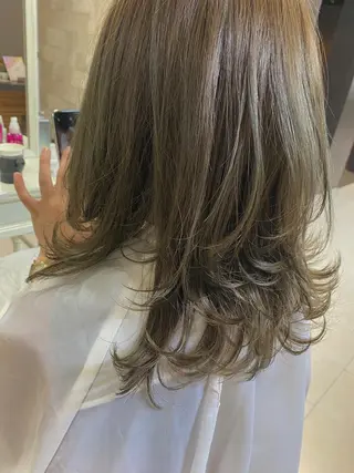 ロング カラー 🕶️佐藤 海李🐏のヘアスタイル