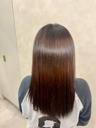 ミディアム 暖色/髪質改善/ ツヤ髪🎀本田愛来のヘアスタイル