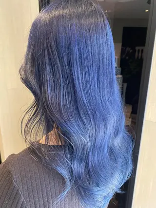 セミロング カラー ヘアアレンジ アンククロス渋谷【ANKH CROSS】所属・韓国ヘア┊︎レイヤー ┊︎haruka🌙のヘアスタイル