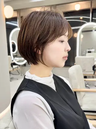 ショート カラー ショート/レイヤー /札幌/小山内のヘアスタイル